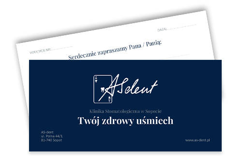 Voucher AS-dent Dentysta Sopot